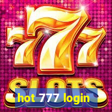 hot 777 login